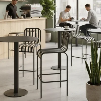 Riventi Yuvarlak Masa ve Vibe Sandalye